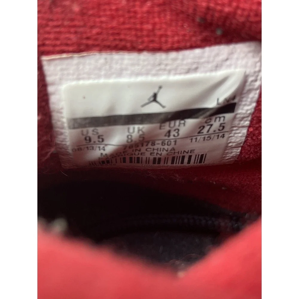 Nike‎ Air Jordan 10 X Retro Bulls Over Broadway Gym Red 30th Size 9.5 705178-601